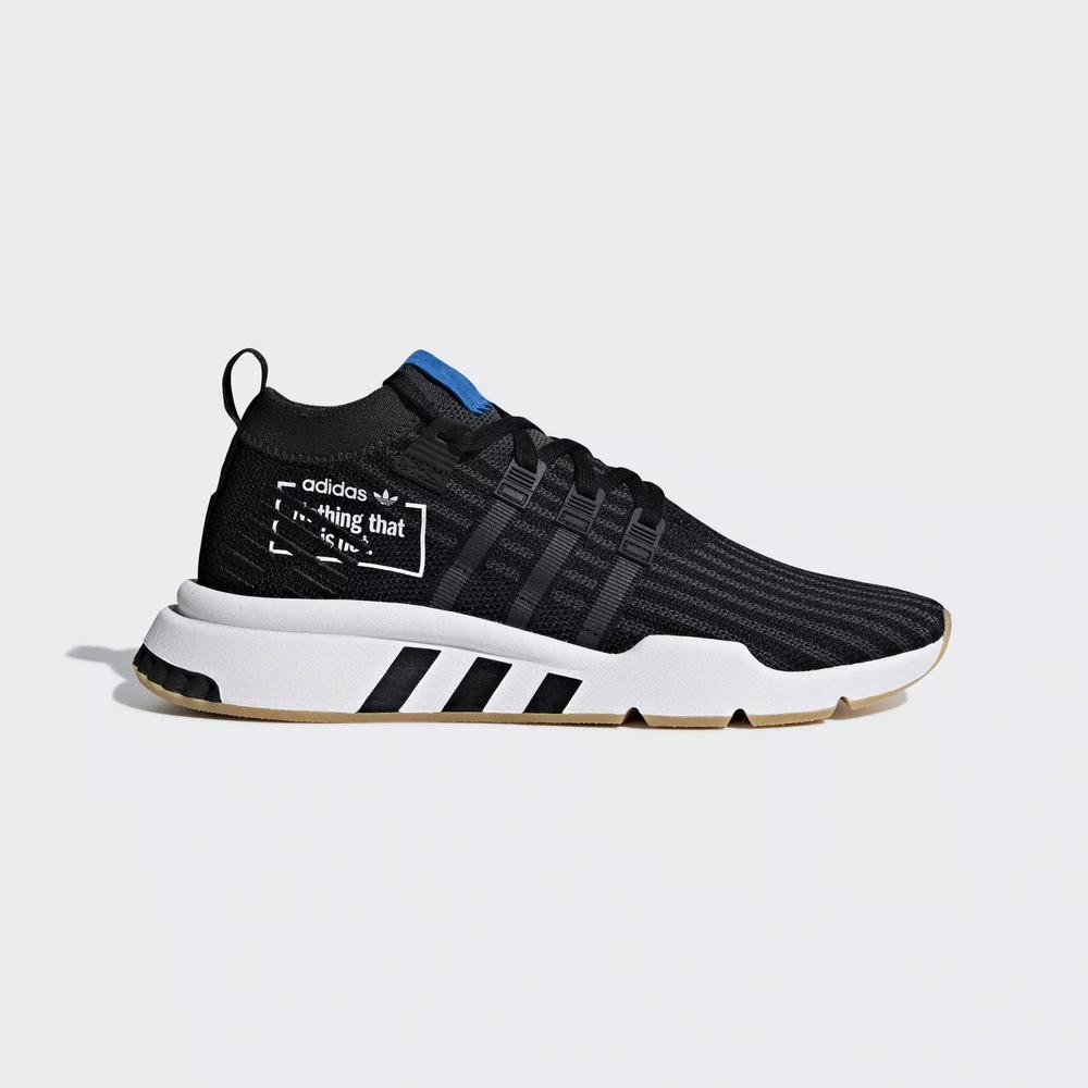 Adidas EQT Support Mid ADV Tenis Negros Para Hombre (MX-40953)